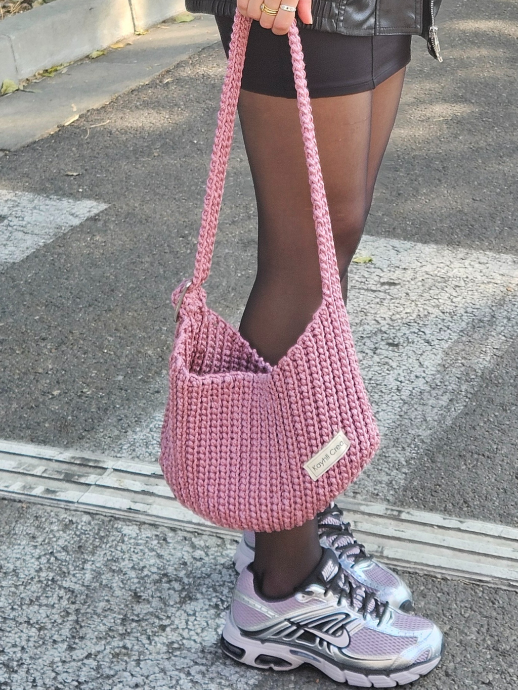 Sac Urban chic – Rose poudré