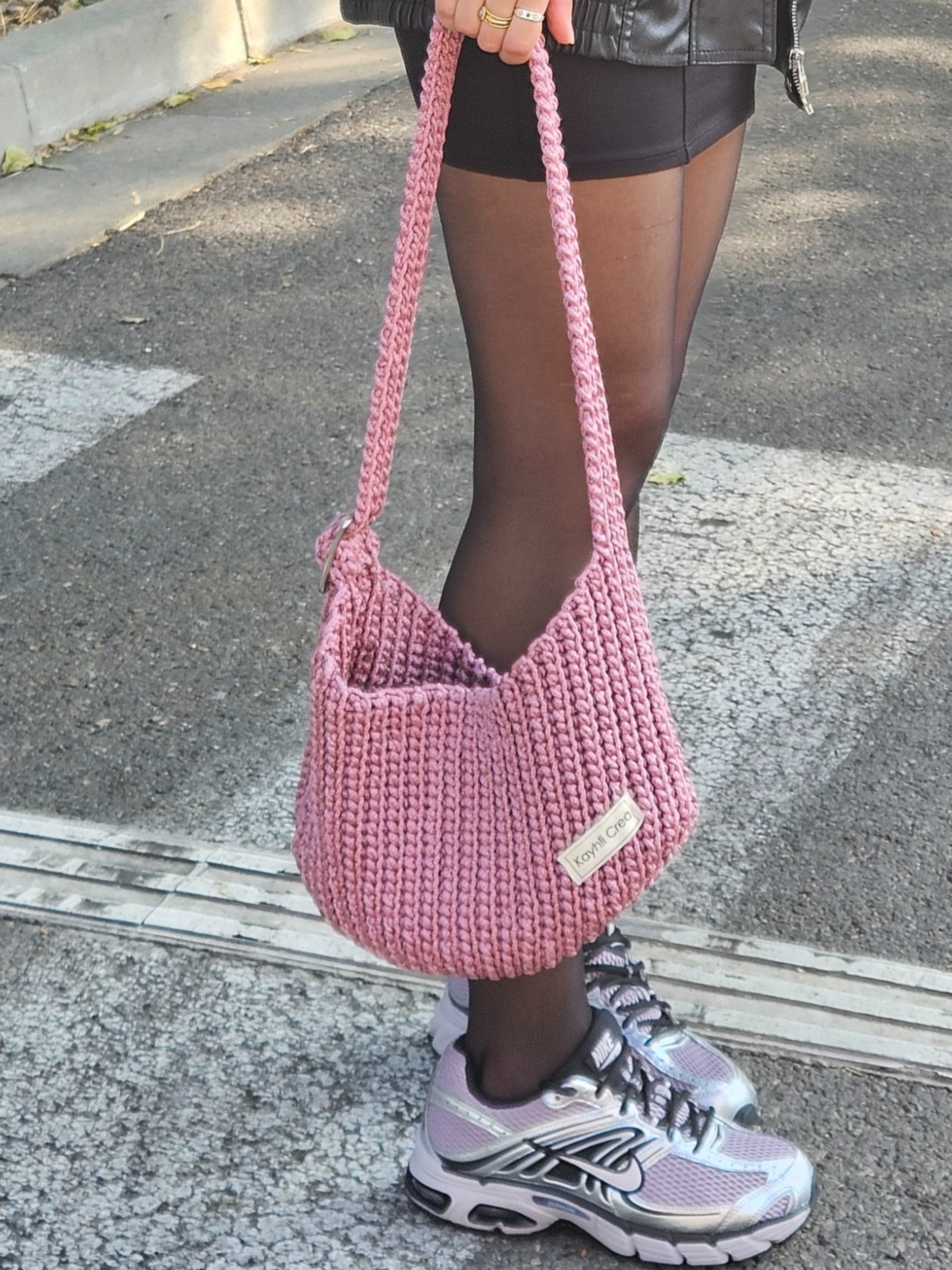 Sac Urban chic – Rose poudré
