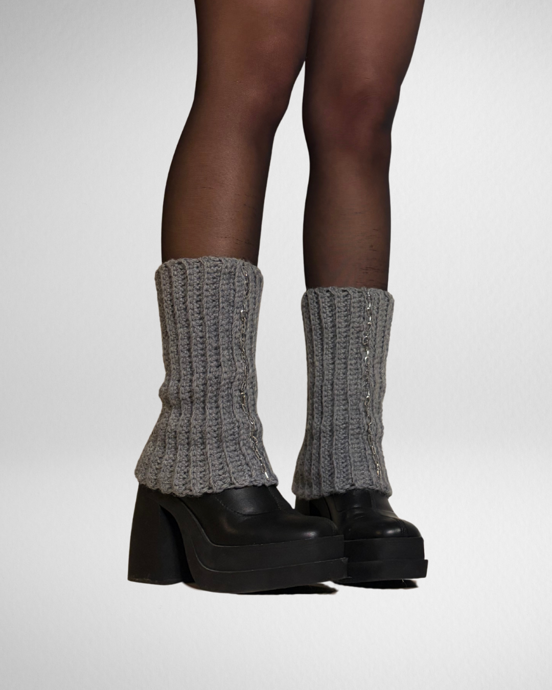 Street Chain Leg Warmers