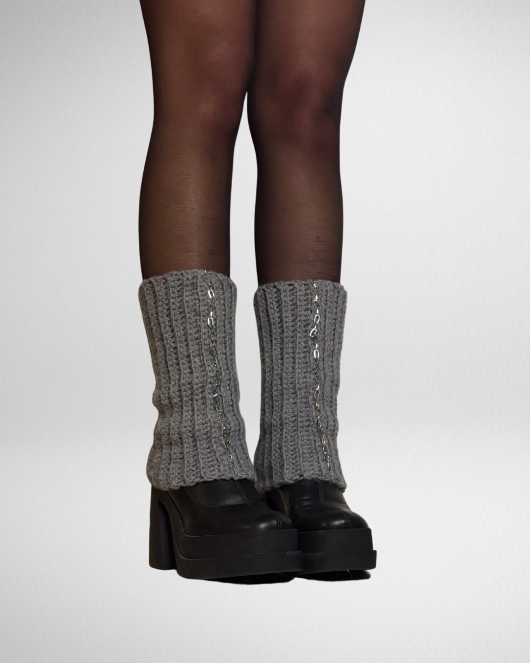 Street Chain Leg Warmers