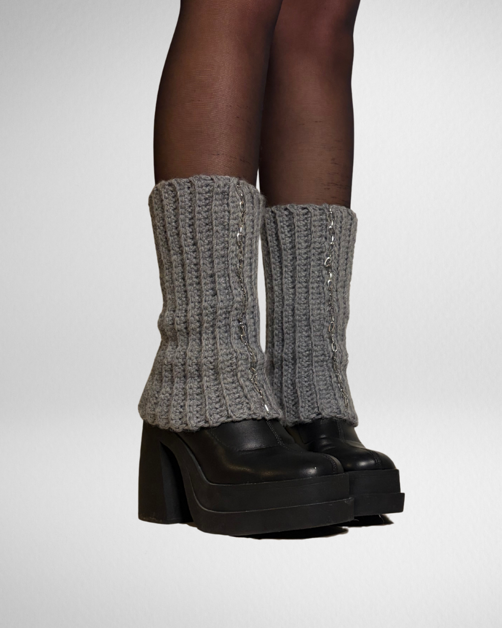 Street Chain Leg Warmers