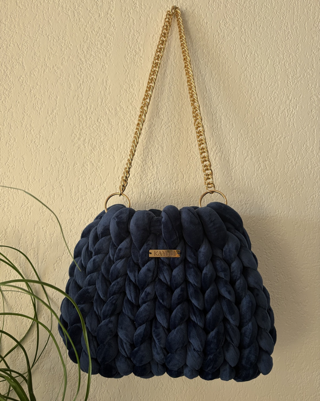 Puffer Bag - Midnight Blue