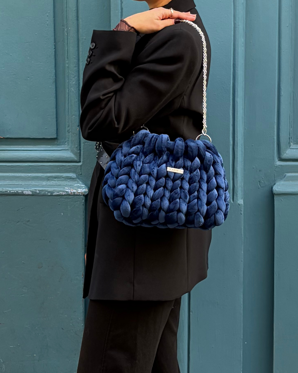 Puffer Bag - Midnight Blue