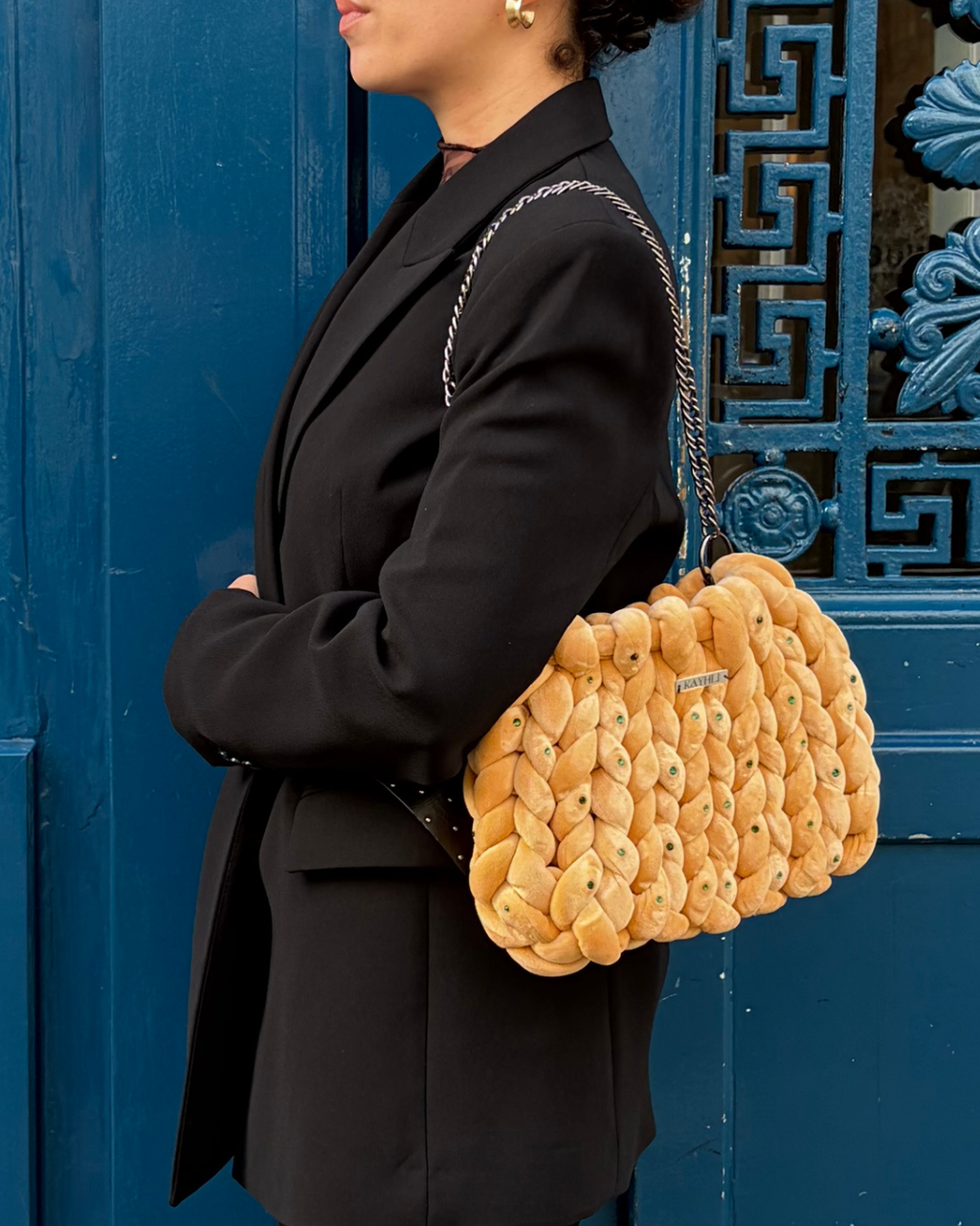 Puffer Bag - Amber Stone