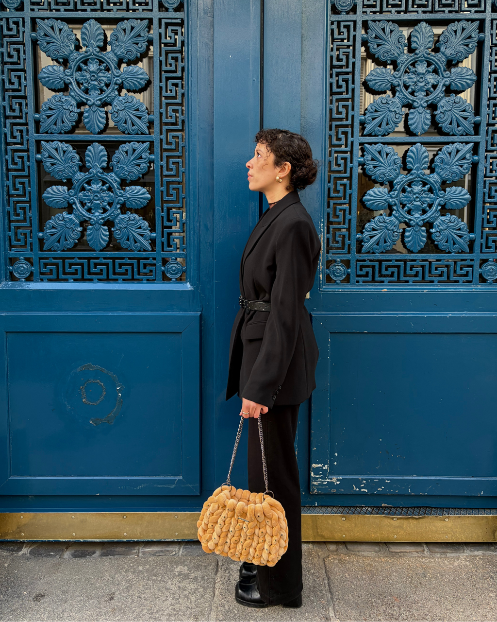 Puffer Bag - Amber Stone