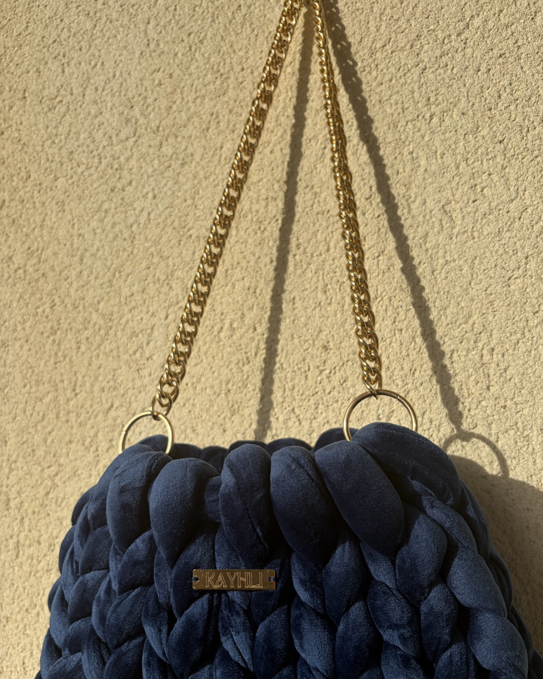 Puffer Bag - Midnight Blue