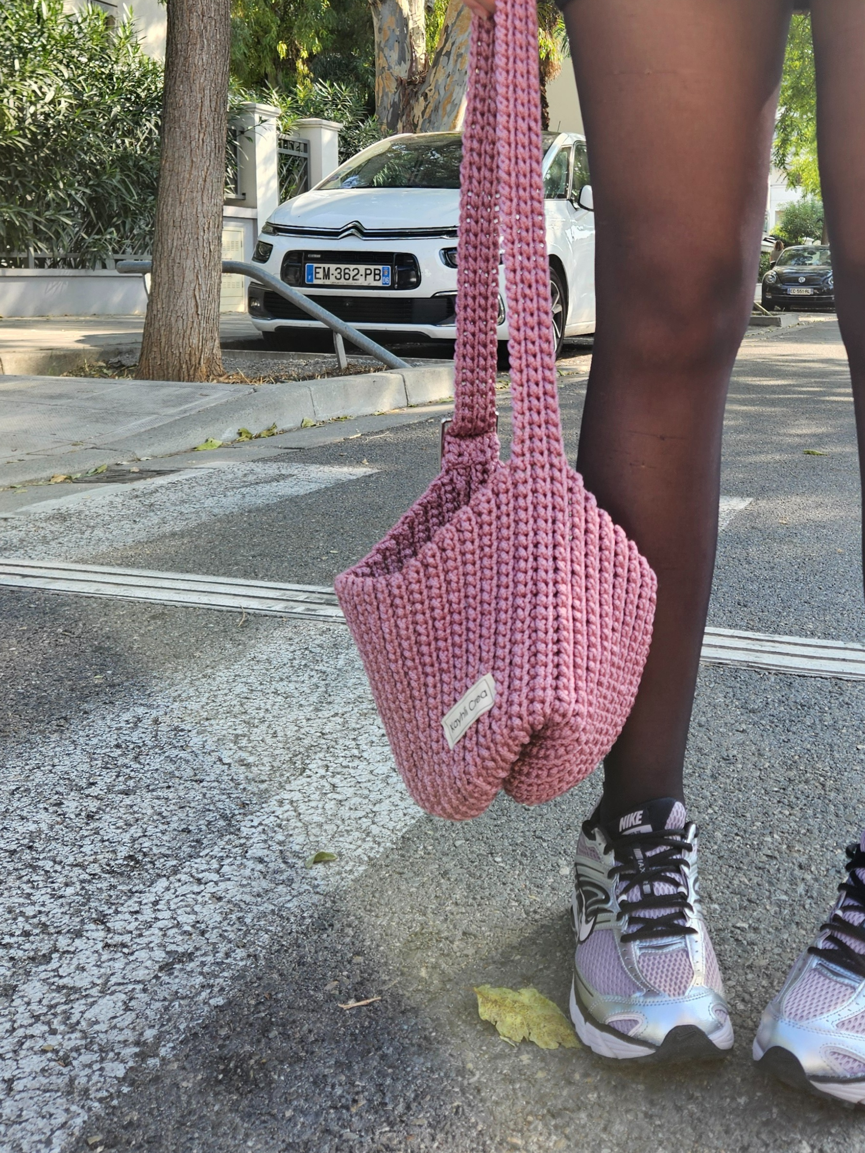 Sac Urban chic – Rose poudré