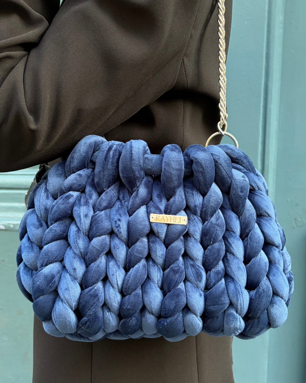 Puffer Bag - Midnight Blue