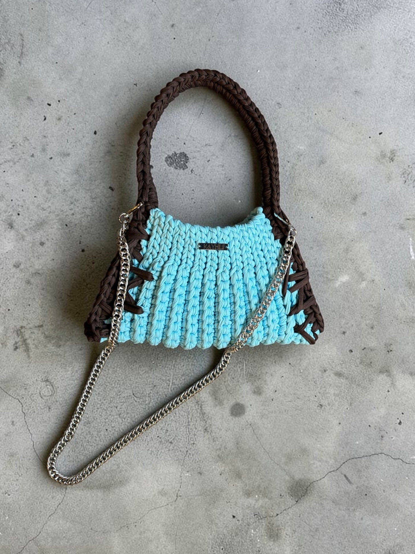 LACED BAG 01 - Lagoon