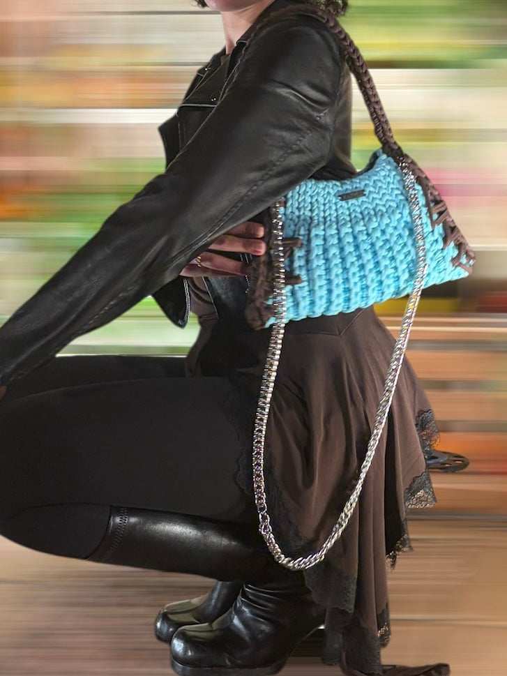 LACED BAG 01 - Lagoon