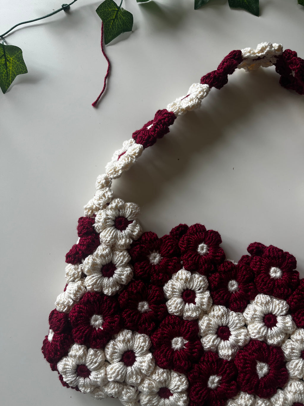 Sac en fleur bicolore