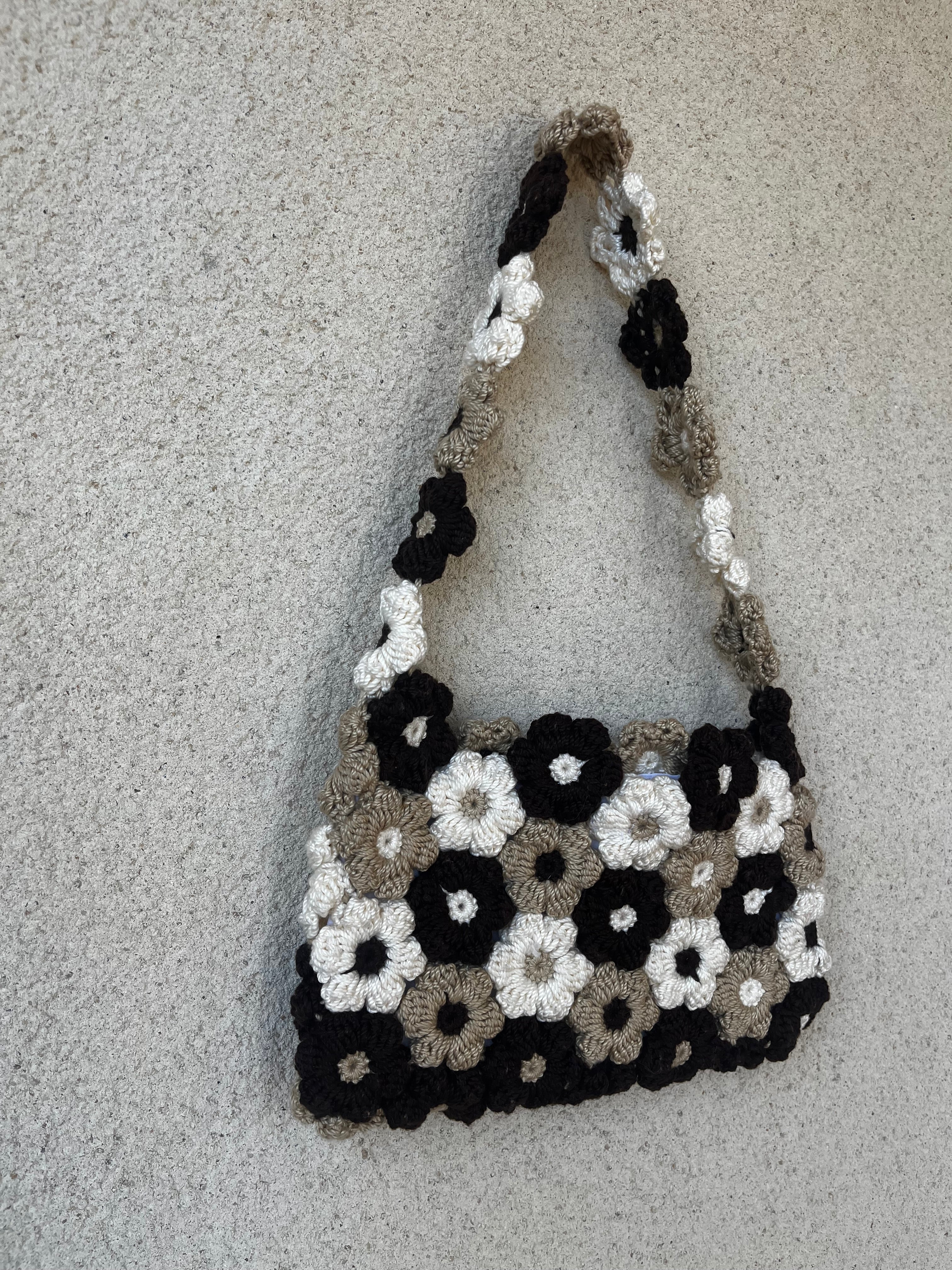 Sac en fleurs tricolore