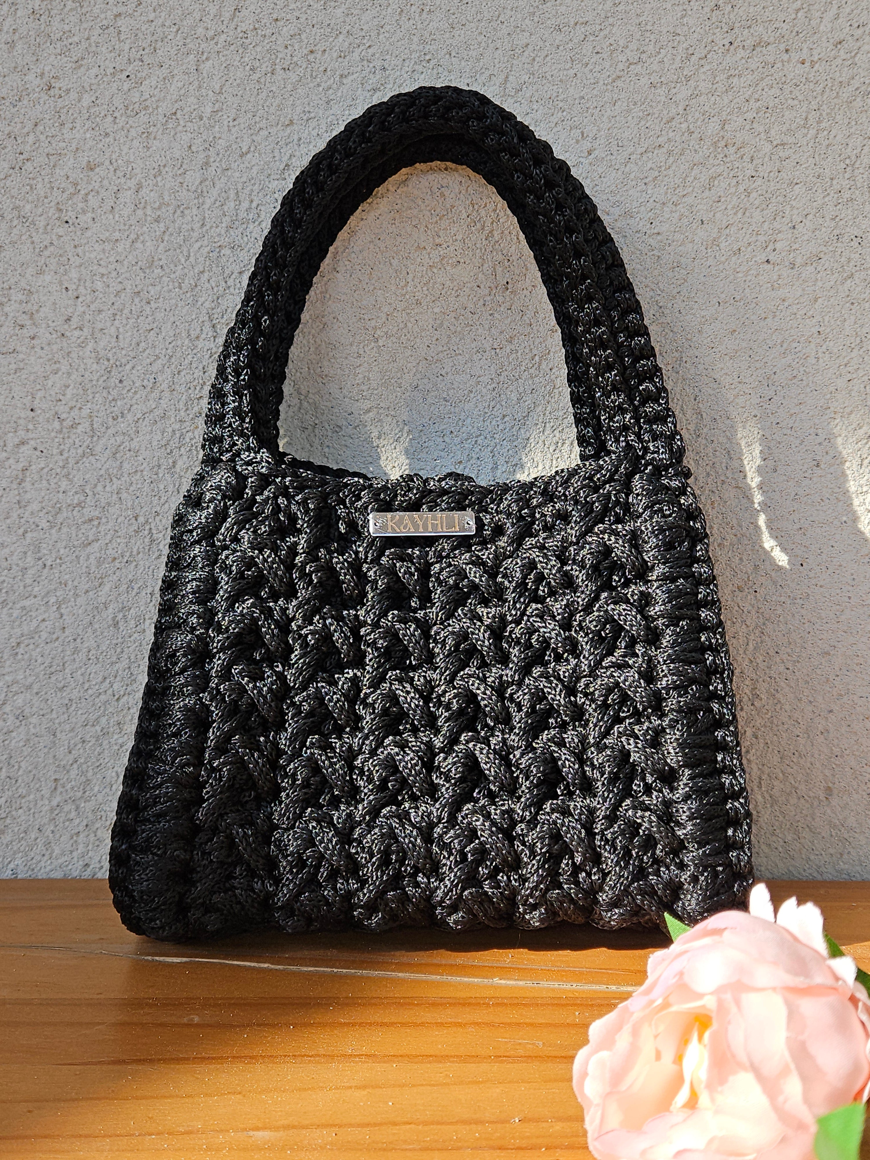 Sac à main en crochet – L'éclipse