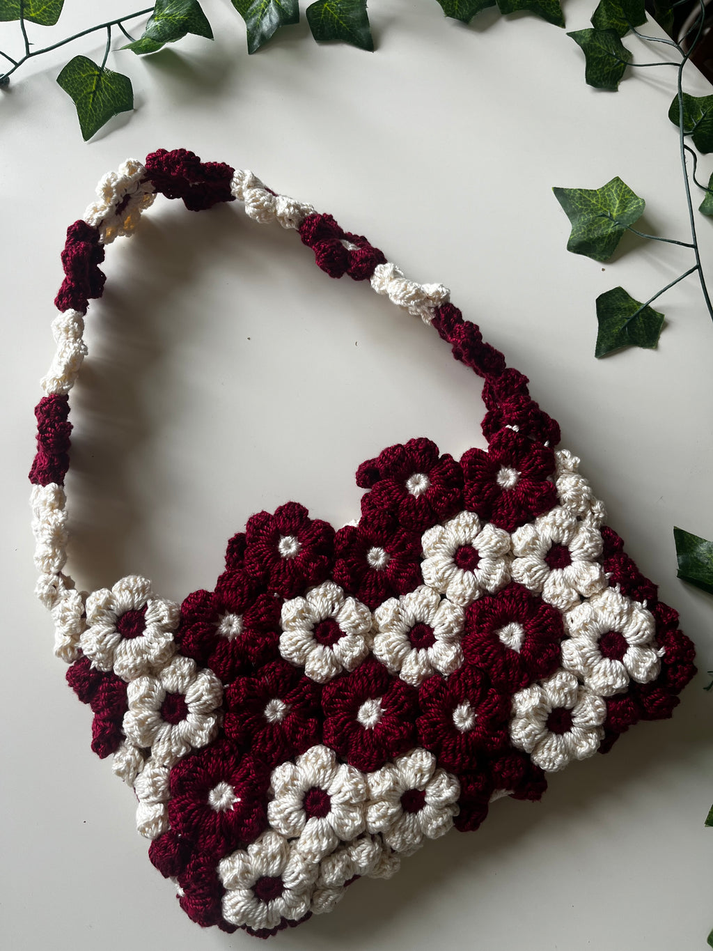 Sac en fleur bicolore