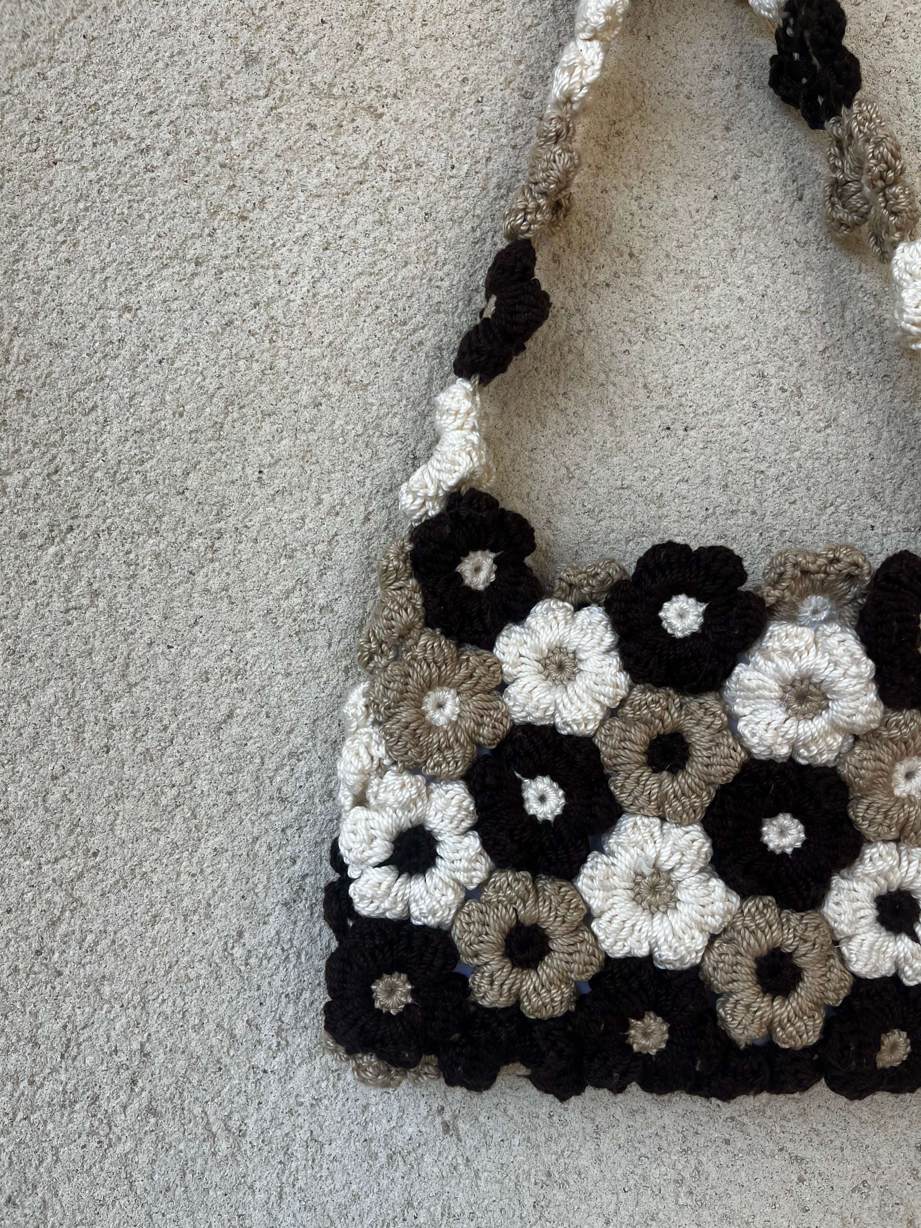 Sac en fleurs tricolore