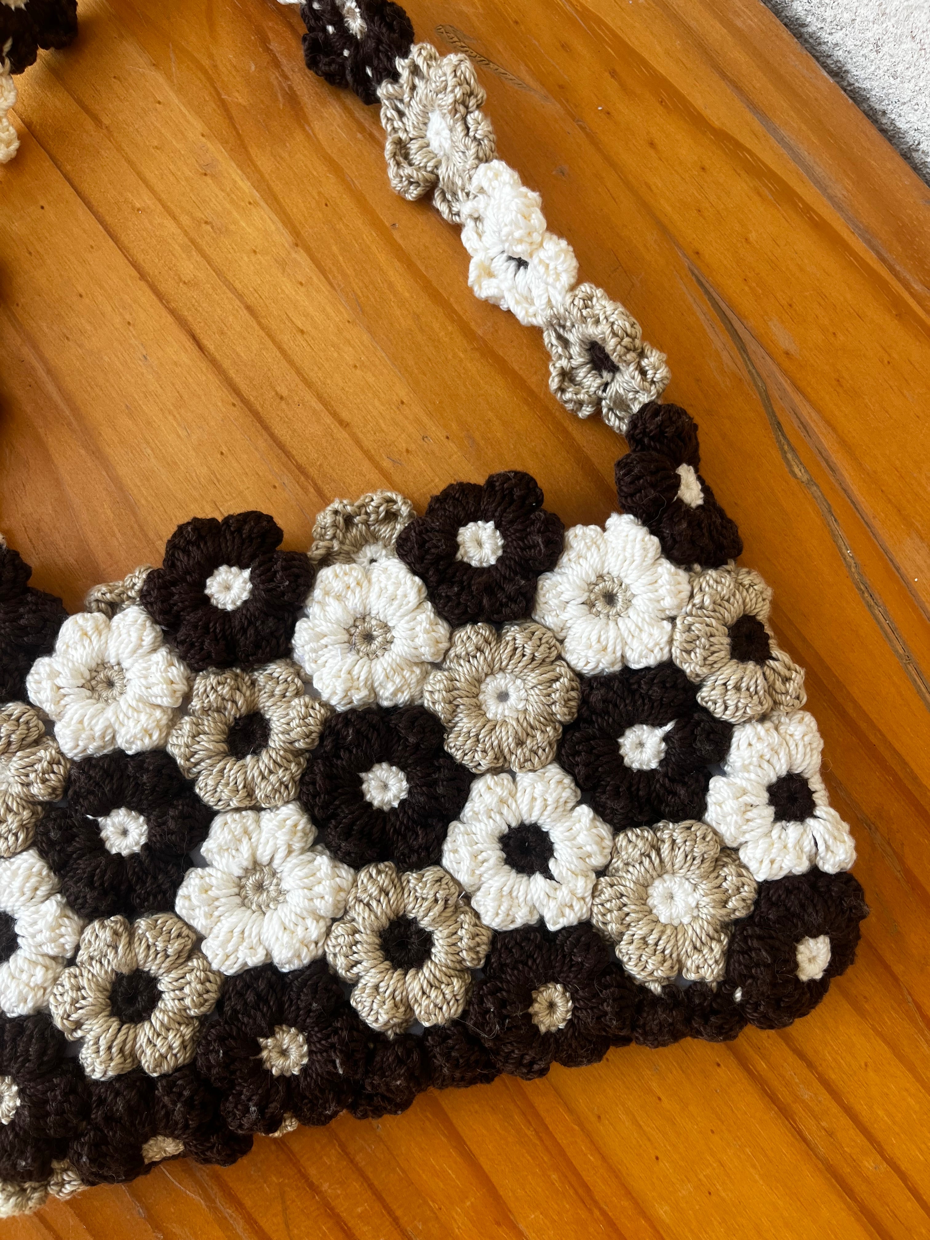 Sac en fleurs tricolore